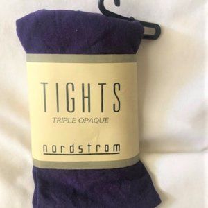 Vintage Nordstrom Juniper Plum Tights